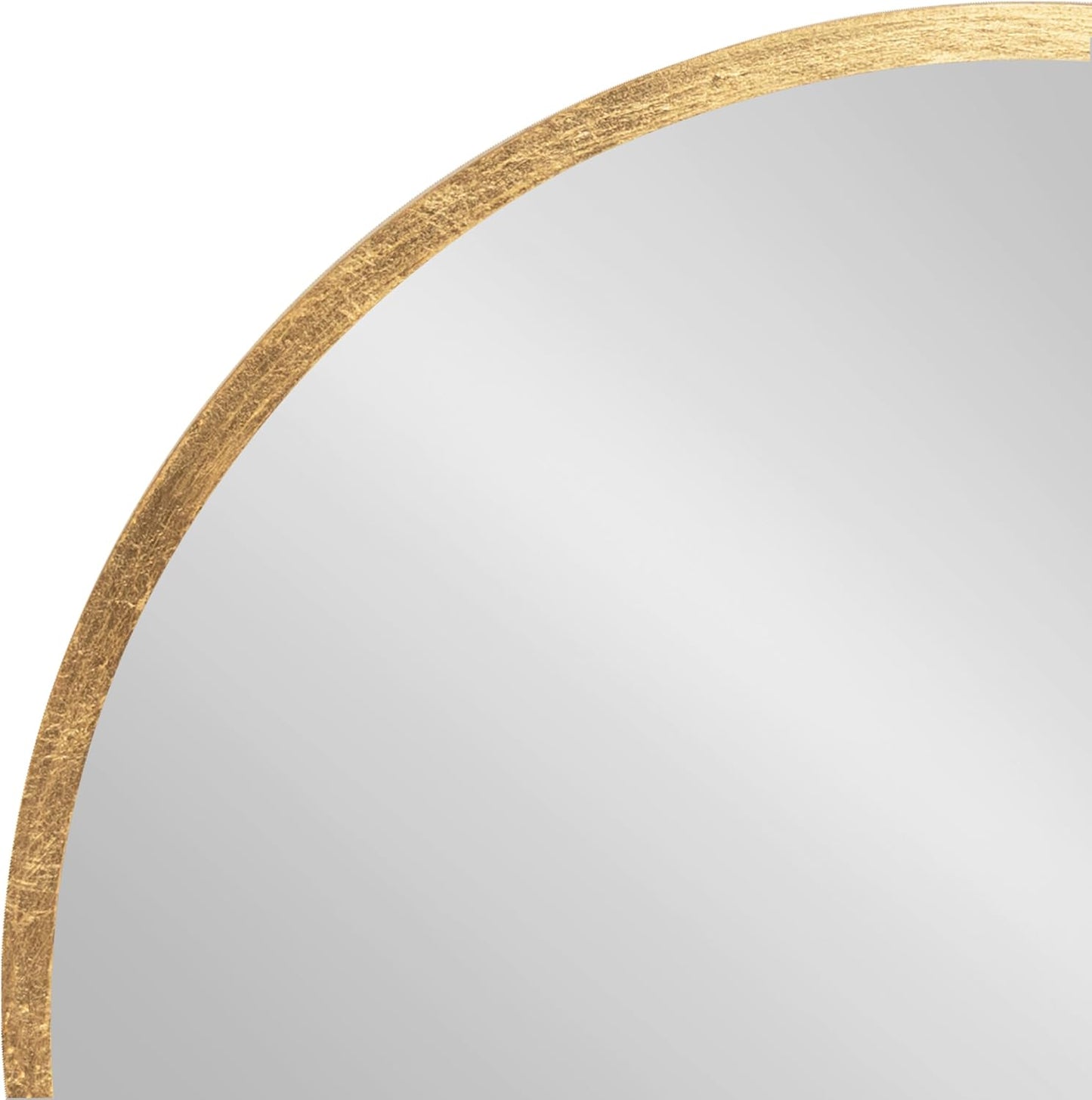 Kate and Laurel Travis Modern Round Wall Mirror Set; Set of 3; Varying Sizes; Gold; Decorative Three-Piece Circle Mirror Set for Use as Bathroom Mirror Decor or Gallery Wall Mirrors