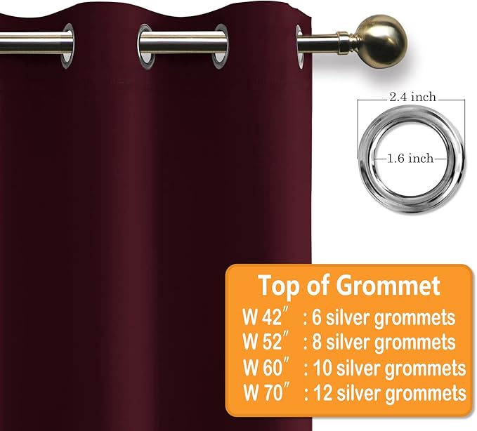 Hiasan Grommet Blackout Curtains - Image 6