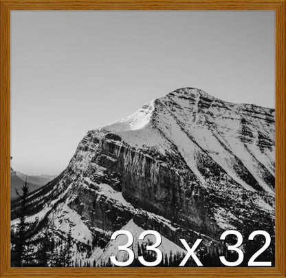 Frame It Easy 33 x 32 Hazel Wood Frame by FrameItEasy
