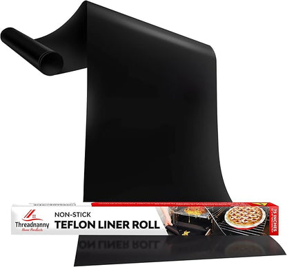Teflon Liner Roll for Ovens, Stovetops & Grills by ThreadNanny