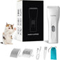 Prowerful Home Professional Dog Grooming Kit Clipper Low Noise USB Rechargeable by Founouly
