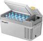 BougeRV 12 Volt Refrigerator, CRPRO 21 Quart 12V Car Fridge, Portable Freezer by BougeRV
