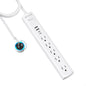 TROND 360° Rotating Plug Surge Protector Power Strip, 2 USB C and 2 USB A by TRONDOfficial