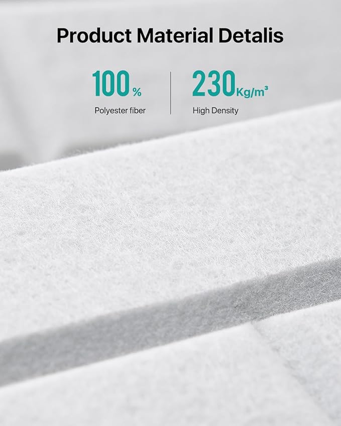 Soundsbay Acoustic Panels, 18 Pack Sound Proof Foam Panels - Image 3