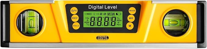 Digital Level and Protractor, 10 Inch IP54 Protected Electronic Bubble - Image 2