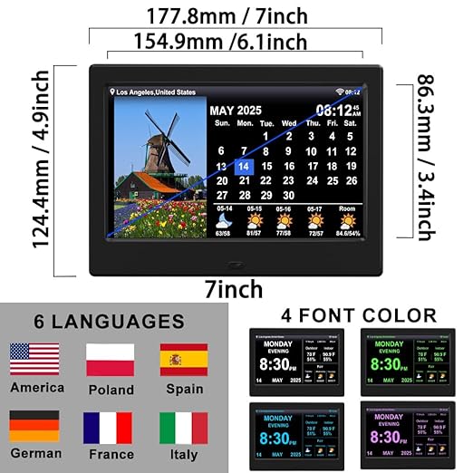 FEYBYLA 2025 New Digital Clock - Image 4