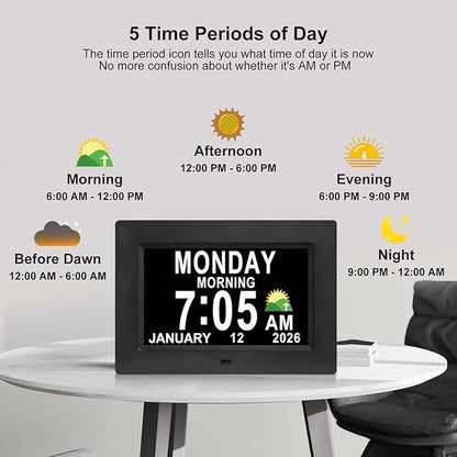 Jaihonda Dementia Clock for Seniors Digital Clock - Image 6