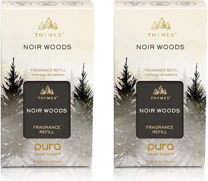 Thymes Pura Refills – 2 Pack of Oil Diffuser Scents – Long-Lasting Pura by Thymes