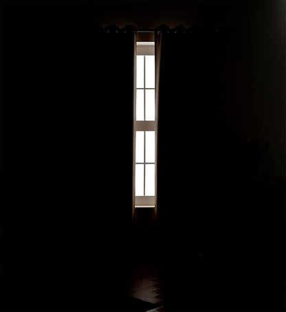 MIUCO Room Darkening Soild Grommet Blackout Curtains - Image 3