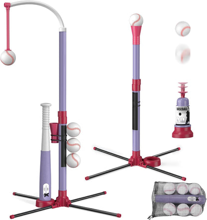 wee wonders 3-in-1 t ball set, adjustable height, main product view