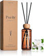 M&SENSE White Gardenia Reed Diffuser: 6.3 fl oz Lemon & Linen Scented Aroma Set by MSENSE