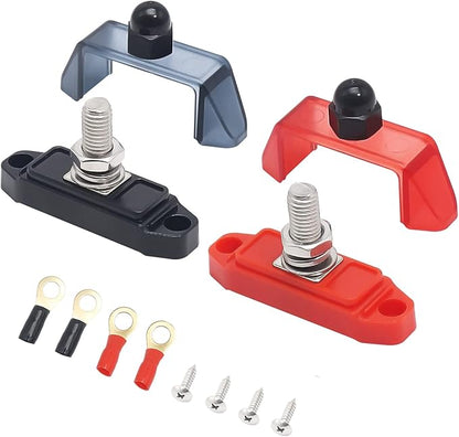 RECOIL S1P-38 Busbar Single 3/8” Studs Power Distribution Block by Recoil