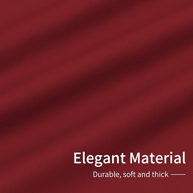 Easy-Going Blackout Curtains for Bedroom, Solid Thermal Insulated Grommet and - Image 6