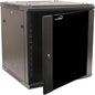 NavePoint 12U Server Cabinet Wall Mount Rack Enclosure Includes 2 Fans by NavePoint