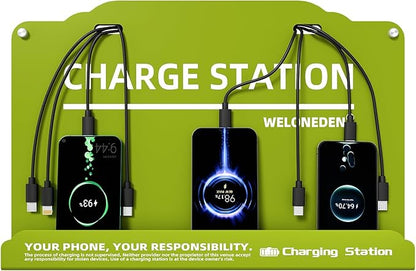 Wall Mounted Cell Phone Charging Station Mobile Phone Charging Station | Fast - Image 2
