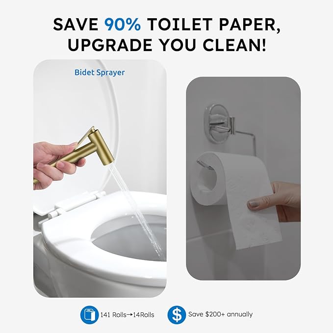 Arofa Built-in Hot and Cold Handheld Bidet Sprayer - Image 4