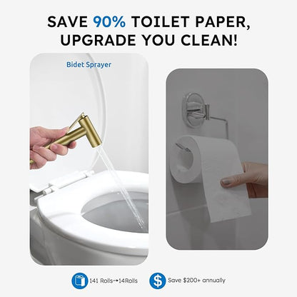 Arofa Built-in Hot and Cold Handheld Bidet Sprayer - Image 4
