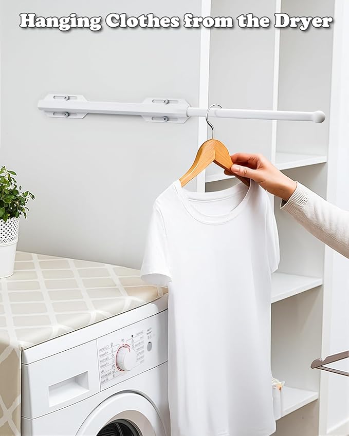 12" Valet Rod for Closet Pull Out, Adjustable extending closet rod, Standard - Image 7