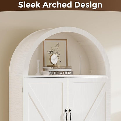 Arched Kitchen Pantry Cabinet - Image 5