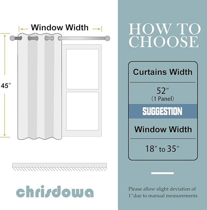 ChrisDowa Grommet Blackout Curtains - Image 5