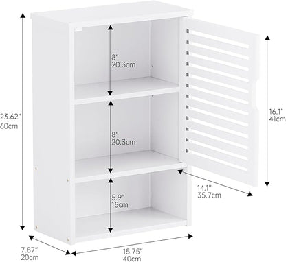 HITNET Bathroom Cabinet Over Toilet, Hanging Cupboard - Image 3