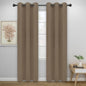 Easy-Going Blackout Curtains for Bedroom, Solid Thermal Insulated Grommet and by Easy-Going
