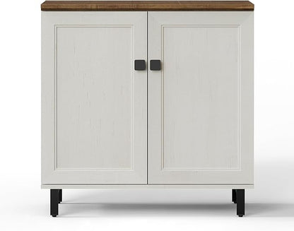 Buffet Sideboard Cabinet Farmhouse Modern 3 in1 Storage Cabinet - Image 6