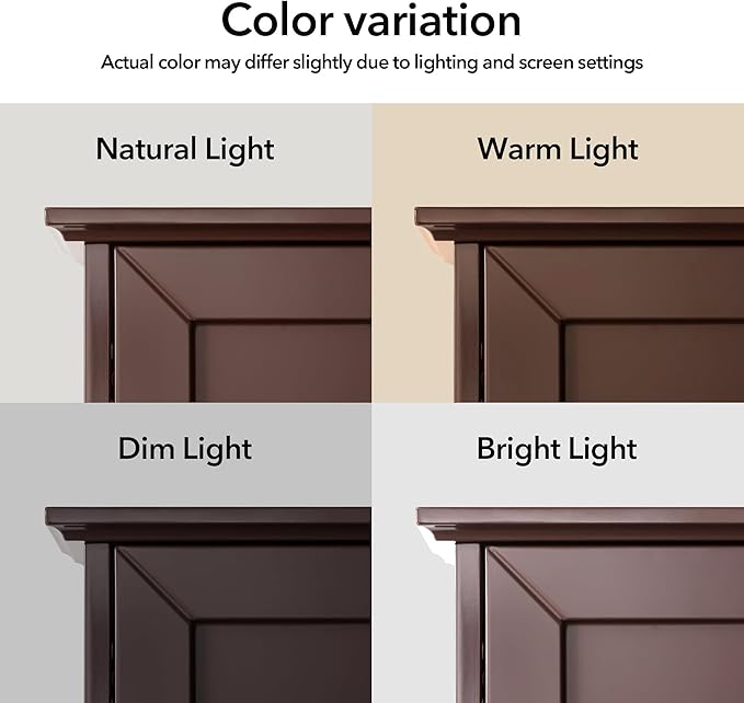 Wall Cabinet, 23x29 inch Medicine Cabinet, Over Toilet Storage - Image 4