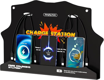 Wall Mounted Cell Phone Charging Station by Unknown