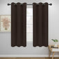 Easy-Going Blackout Curtains for Bedroom, Solid Thermal Insulated Grommet and by Easy-Going
