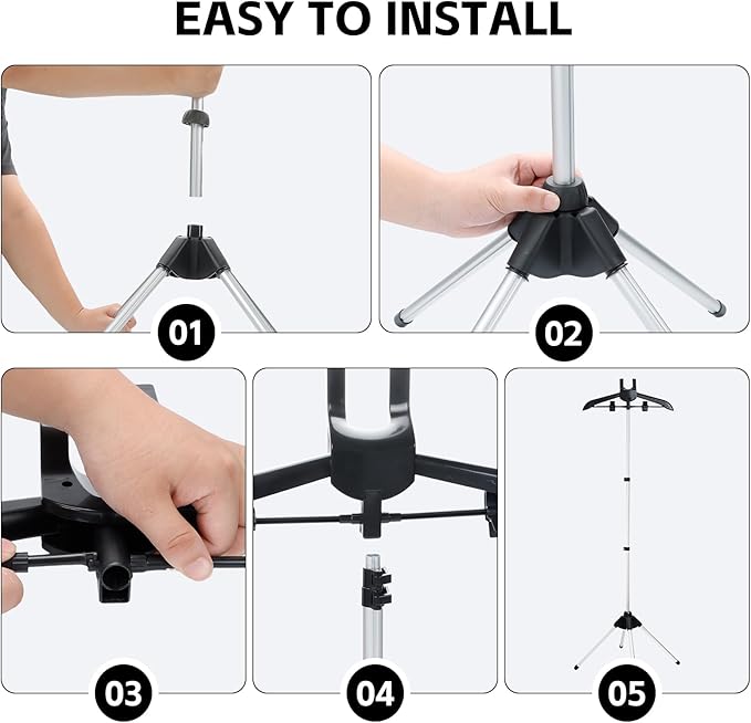 FujDun Garment Steamer Stand for Clothes - Image 4