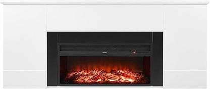 VEVOR 75-Inch Freestanding Fireplace, 1500W 5120 BTU Electric Fireplace Heater - Image 9