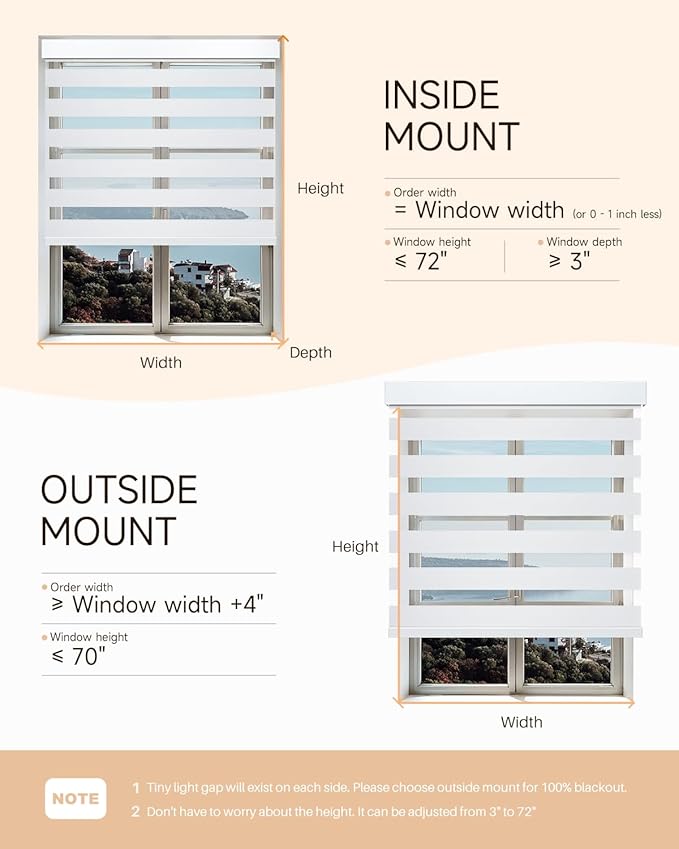 Smart Zebra Blinds for Windows, Alexa Motorized Blinds - Image 8
