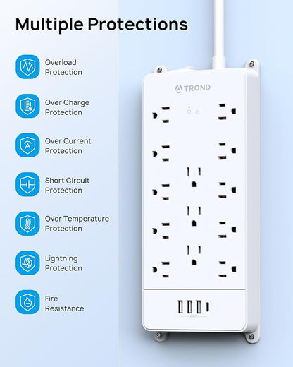 TROND Power Strip Surge Protector - Image 8