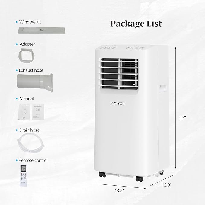 Bonnlo Smart 9, 000 BTU Portable Air Conditioner - Image 6