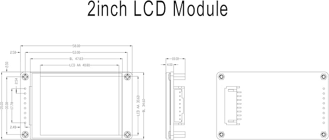 Waveshare 2inch LCD Display Module, Compatible - Image 8