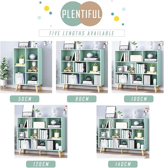 IOTXY Wooden Open Shelf Bookcase - Image 8