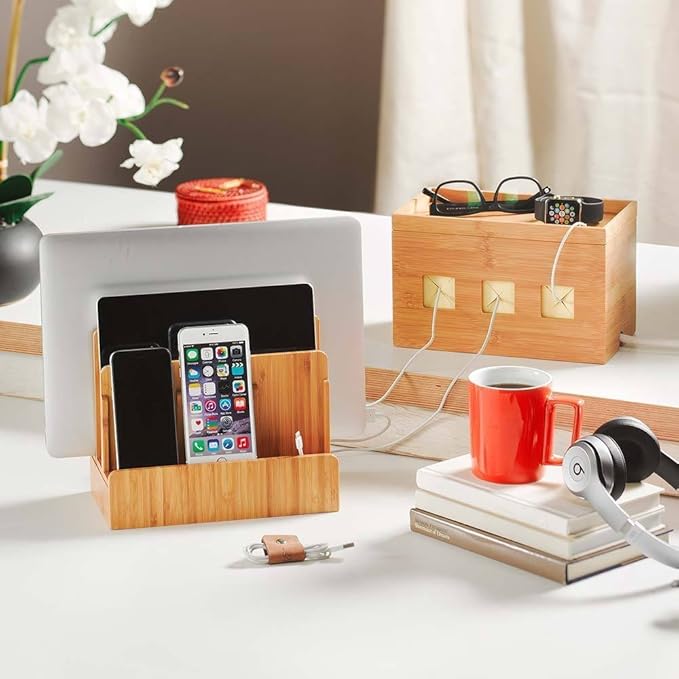 Great Useful Stuff G.U.S. Multi-Device Charging Station Dock & Organizer - Image 7