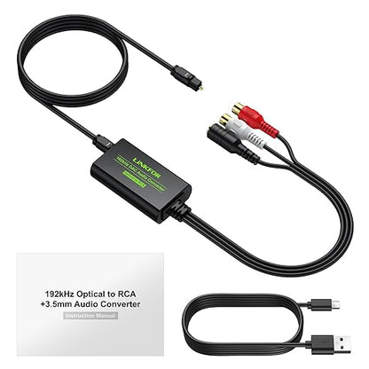 LiNKFOR 192kHz DAC Converter Digital to Analog Converter Digital Optical SPDIF - Image 8