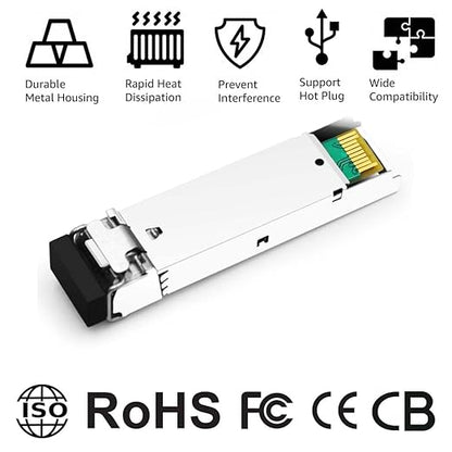 OPSTRAN 1000BASE-SX SFP Optical Transceiver Module Compatible - Image 4