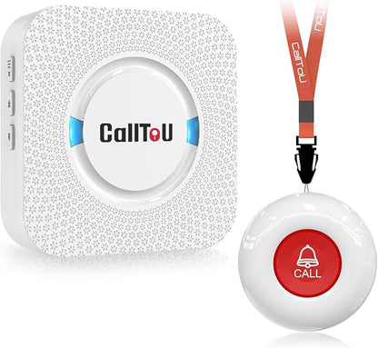 CallToU Caregiver Pager Wireless Call Button Nurse Alert System 500+ Feet by CallToU