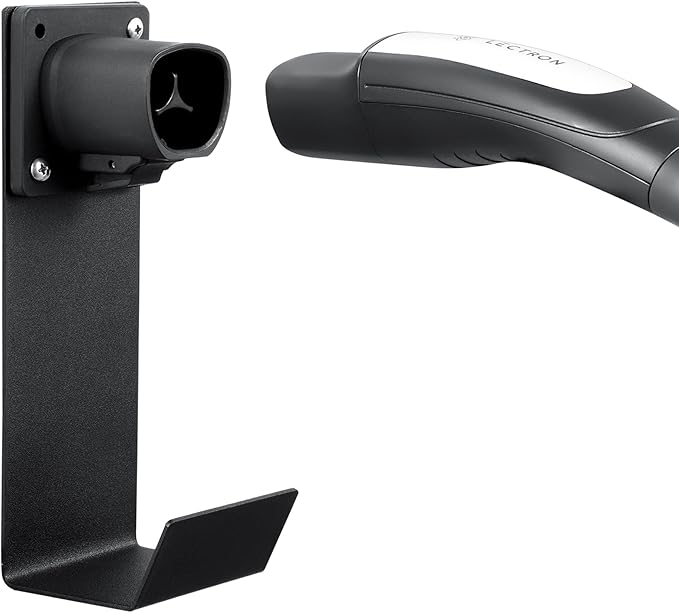 Lectron Tesla NACS Electric Vehicle Charger Nozzle Holster Dock & J-Hook - Image 6