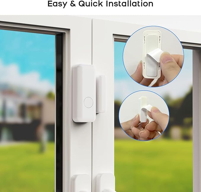 Wireless Home Security Aystem, Motion Sensors Detectors, SOS Button, APP Insta - Image 5
