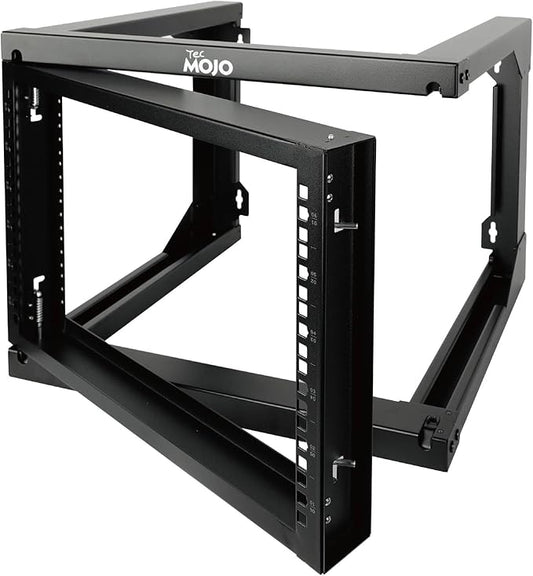 Tecmojo 6U Wall Mount Server Rack, Open Frame Network Rack by Tecmojo