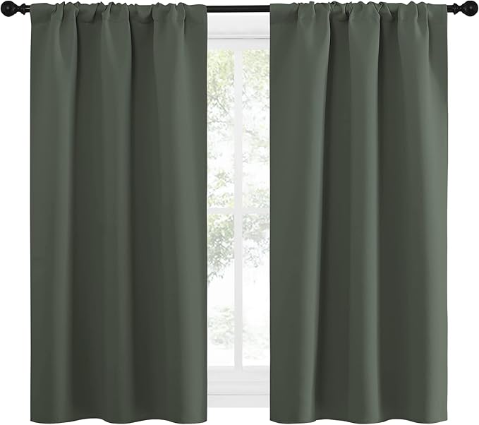 NICETOWN Bedroom Curtains Blackout Draperies - Image 2