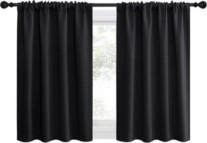 NICETOWN Short Curtains 36 inches Long, Kitchen Window Curtains Over Sink - Image 2