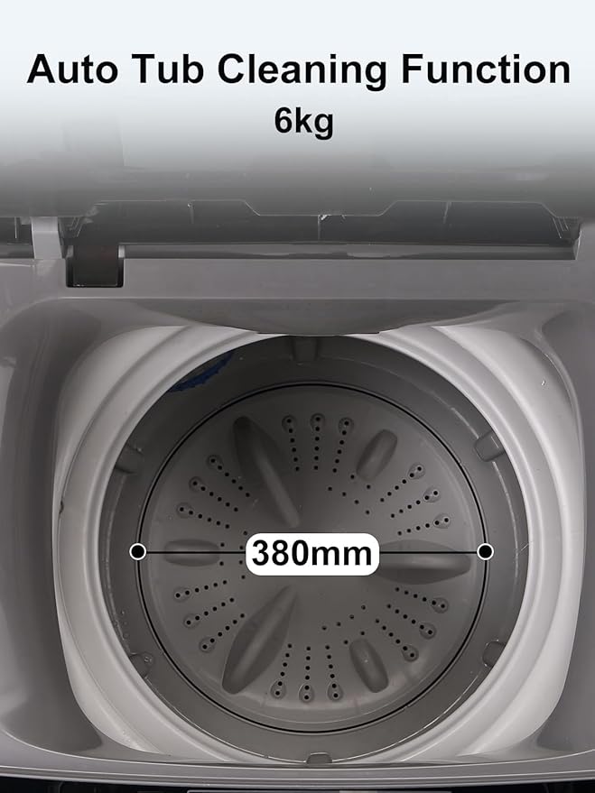 17.7 lbs Full Automatic Washing Machine - Image 4