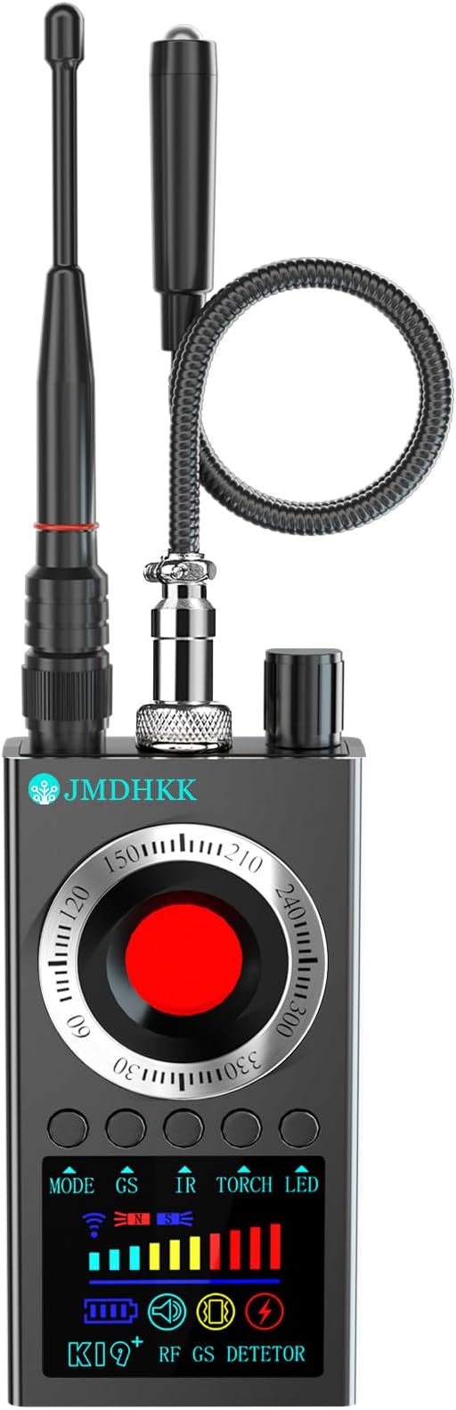 JMDHKK K19 Hidden Camera Detector, Bug Detector, Signal Detector, Spy Camera by JMDHKK