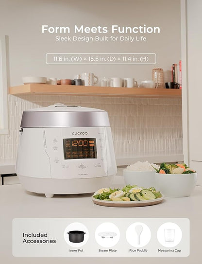 CUCKOO High Pressure Rice Cooker 10-Cup Uncooked / 20-Cup Cooked - Image 9