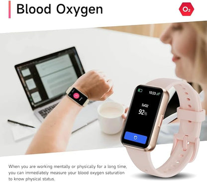 USMECBL Fitness Trackers, Blood Oxygen Heart Rate Sleep Monitor, Smart Band - Image 4
